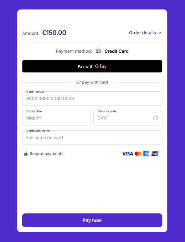 Google Pay Web Integration Google Pay Web Integration